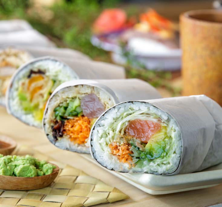 New Menu Concepts: Fusion Foods: Consider the Sushi Burrito