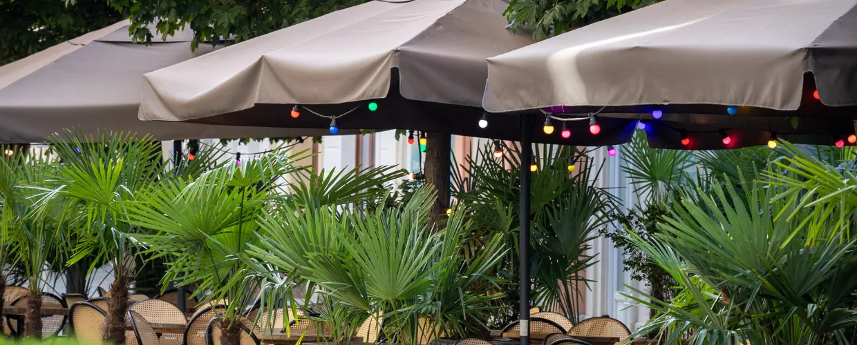 There’s something special about dining outside.